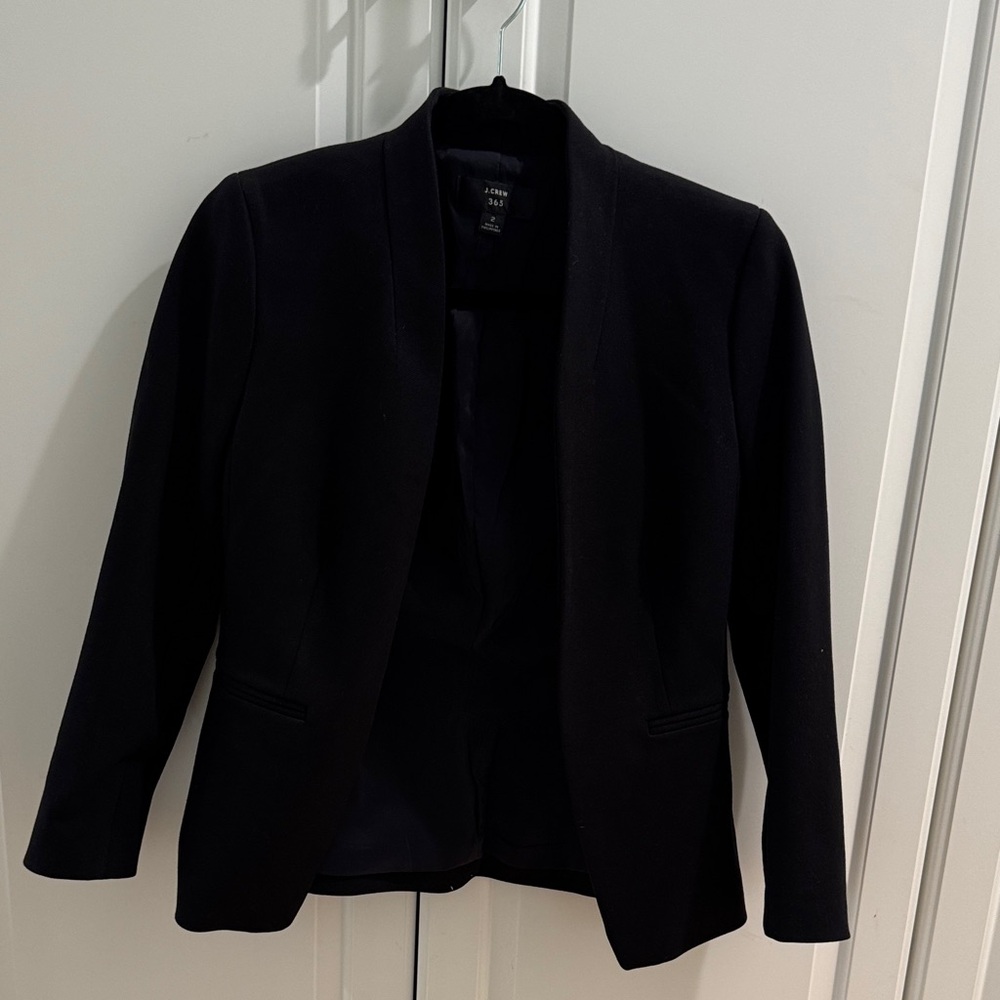 J. Crew Classic Black Blazer